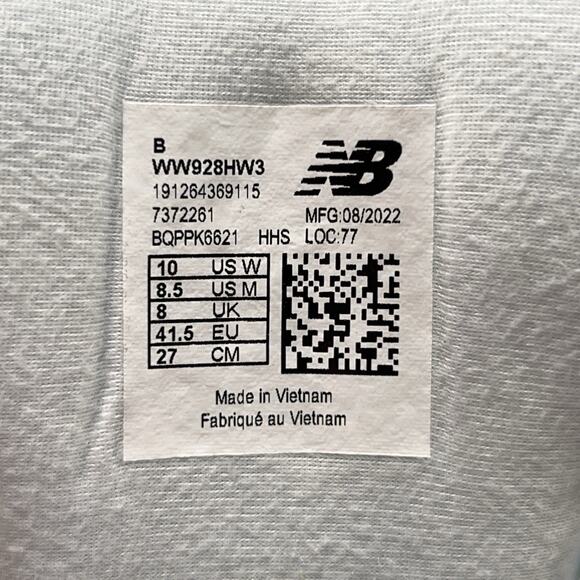 New Balance 928V3 Womens Size 10 Hook And Loop Stability Comfort Walking Shoes - Picture 12 of 12